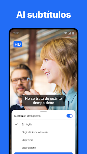 Captura de pantalla de TeraBox: Respalda la nube