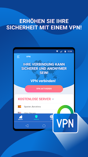 Cleaner Speicher reinigen VPN Screenshot