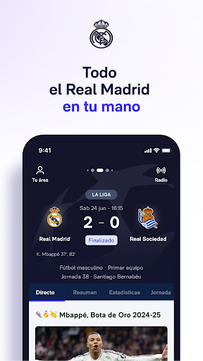 Captura de pantalla de Real Madrid