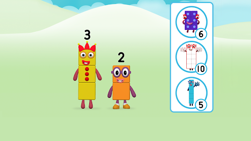 Captura de pantalla de Numberblocks: Escondidas