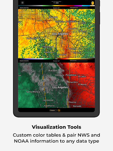 Captura de pantalla de RadarOmega: Doppler Radar App