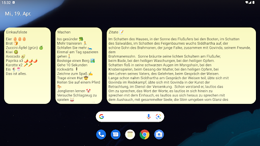 Notepad - einfache Notizen Screenshot