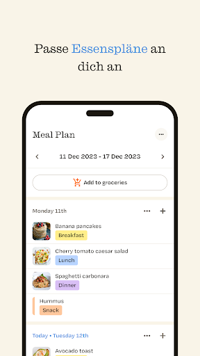 ReciMe: Rezeptmanager Screenshot
