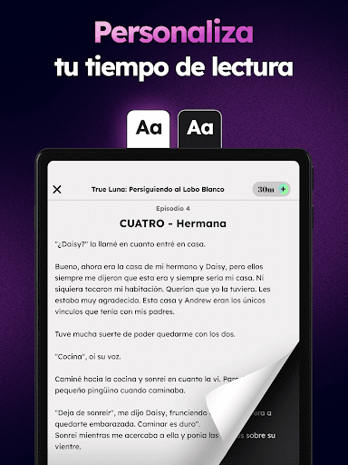 Captura de pantalla de WhisperFM: Novela Cuento