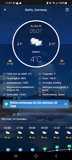 Wetter - Wetter in Echtzeit Screenshot