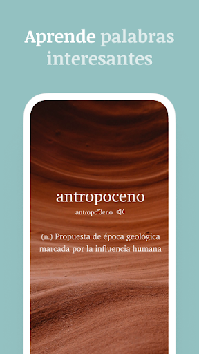 Captura de pantalla de Vocabulary - Aprende palabras