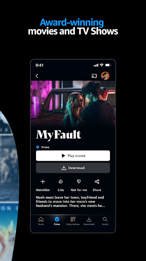 Captura de pantalla de Prime Video