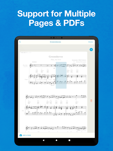 Sheet Music Scanner & Reader screenshot