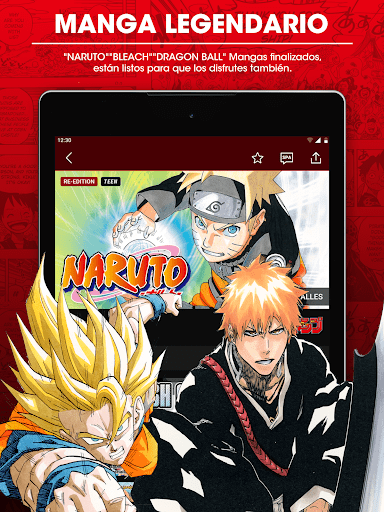 Captura de pantalla de MANGA Plus by SHUEISHA
