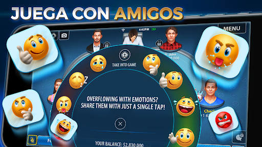 Captura de pantalla de Póquer Texas Hold'em: Pokerist