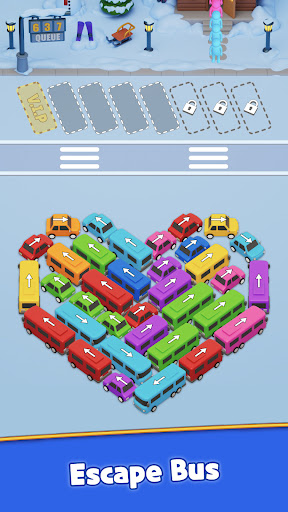 Captura de pantalla de Bus Craze – Tráfico Atascado
