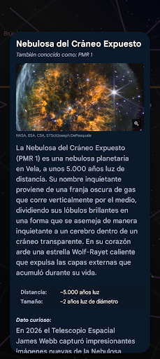 Captura de pantalla de Sky Map: Mapa del cielo