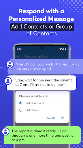 Captura de pantalla de SMS Auto Reply - Autoresponder
