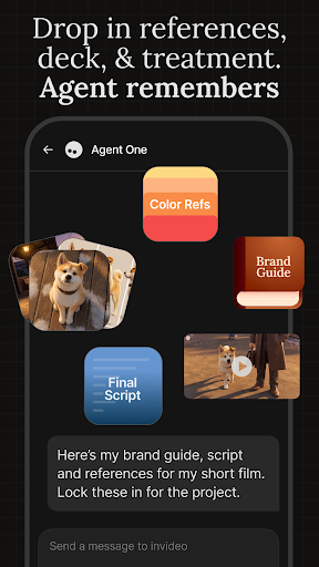 Captura de pantalla de invideo AI: AI Video Generator