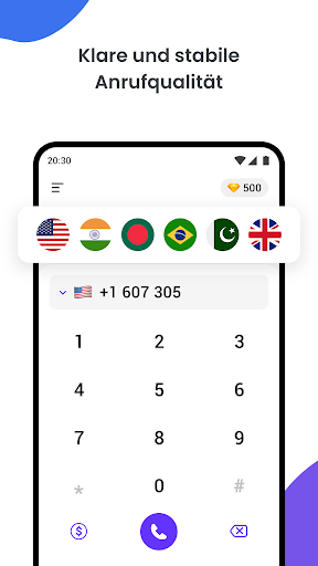 Duo Call–globales Telefonieren Screenshot