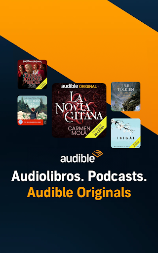 Captura de pantalla de Audible: Audiolibros, podcasts