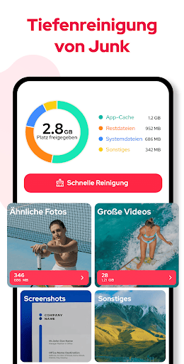 Galerie - Tresor, Fotogalerie Screenshot