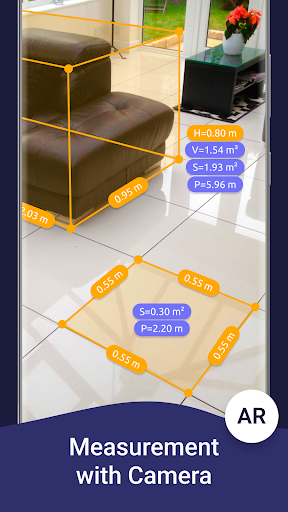 AR Ruler App: Tape Measure Cam screenshot