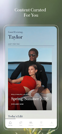 Captura de pantalla de Ralph Lauren: Luxury Shopping