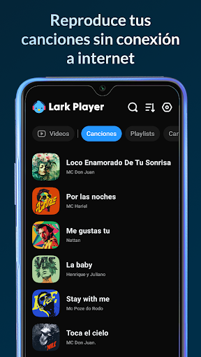 Captura de pantalla de Lark Player:Reproductor Música