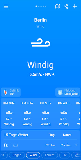 Wetter & Regen - Weather Sky Screenshot