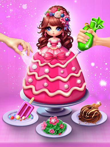 Captura de pantalla de Cake Maker DIY: Baking Games