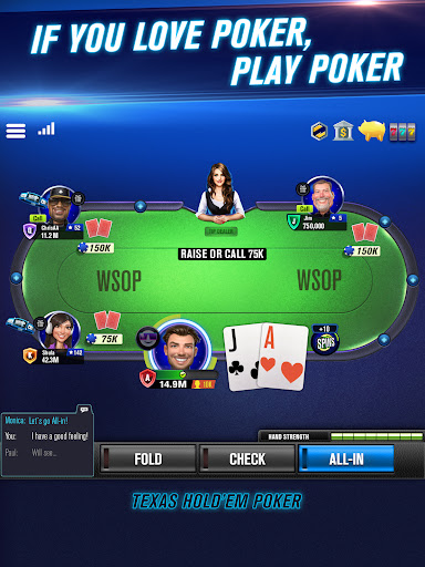 Captura de pantalla de WSOP Poker: Texas Holdem Game