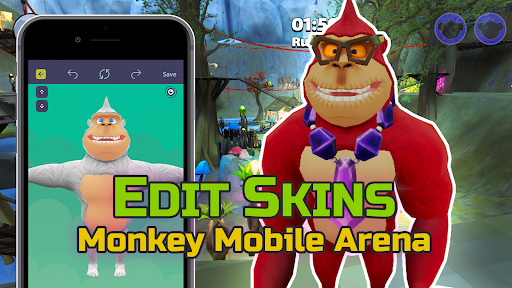 Captura de pantalla de Gorilla Skins for Monkey Arena