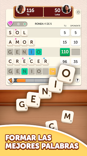 Captura de pantalla de Word Yatzy - Fun Word Puzzler