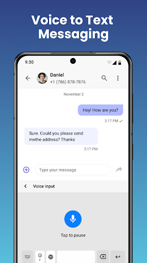 Captura de pantalla de Messenger Chat Home