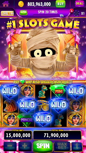 Captura de pantalla de Cashman Casino Slots Online