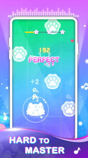 Captura de pantalla de Dreameow Tiles: Música de Gato