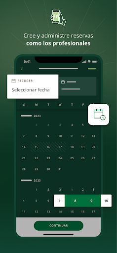 Captura de pantalla de National Car Rental