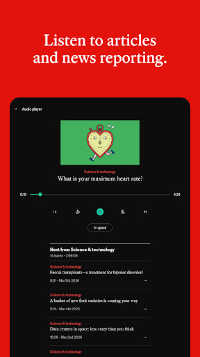 Captura de pantalla de The Economist - World News