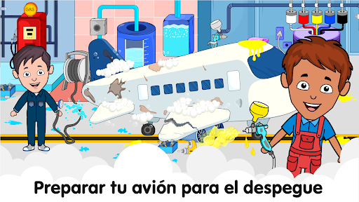 Captura de pantalla de Aeropuerto de Tizi Town Juegos