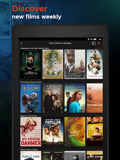 Captura de pantalla de Kanopy