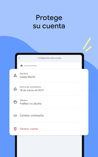 Captura de pantalla de Google Family Link