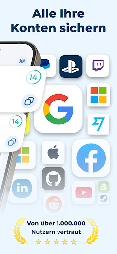 Authenticator App - 2FA Auth Screenshot