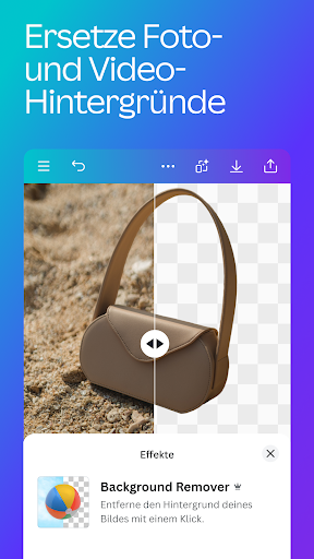 Canva: KI-Foto- & Video-Editor Screenshot