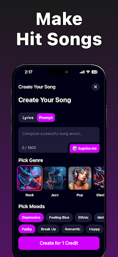 AI Music Generator: Banger screenshot