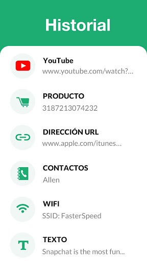 Captura de pantalla de Lector QR - Escáner Código QR