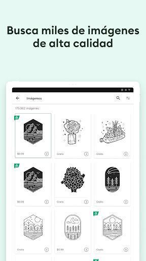 Captura de pantalla de Design Space: DIY con Cricut