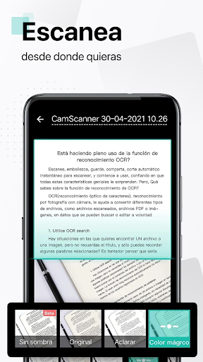 Captura de pantalla de CamScanner - Escáner de PDF