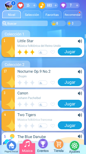 Captura de pantalla de Teclas de Piano 2