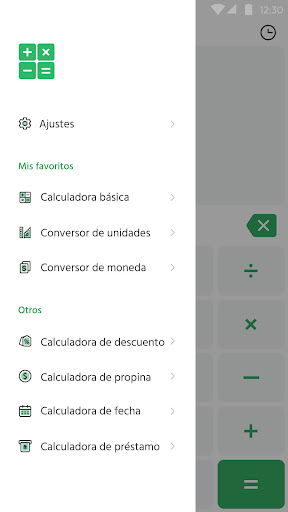 Captura de pantalla de Calculadora Sencilla