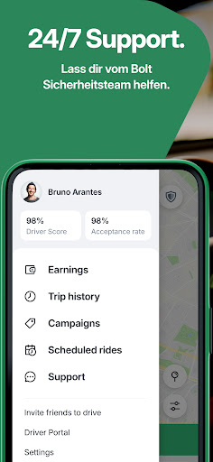 Bolt Driver: Fahre & Verdiene Screenshot