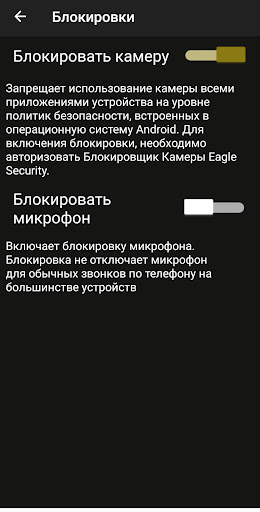 Captura de pantalla de EAGLE Security UNLIMITED