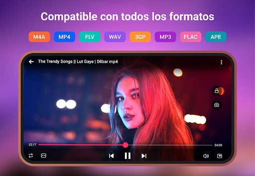 Captura de pantalla de Reproductor De Video