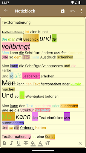 Notepad - einfache Notizen Screenshot