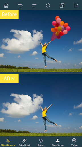 Captura de pantalla de Photo Retouch-Borrar Objetos